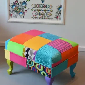 Hit cenowy Pufa Patchwork Juicy Colors