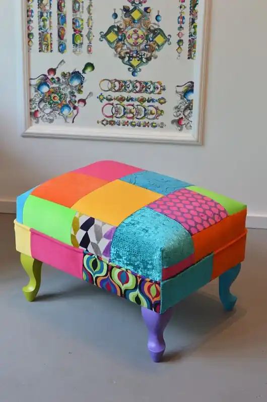 Hit cenowy Pufa Patchwork Juicy Colors