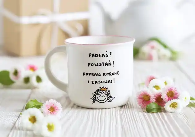 Kubek Padłaś? Powstań! Wysoka jakość