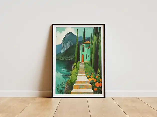 Plakat - Lake Como Super okazja