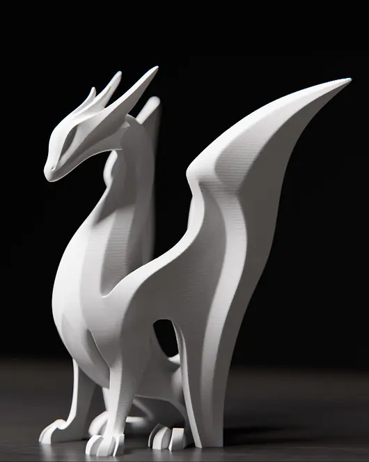 Popularny Rzeźba DRAGON, figura smoka