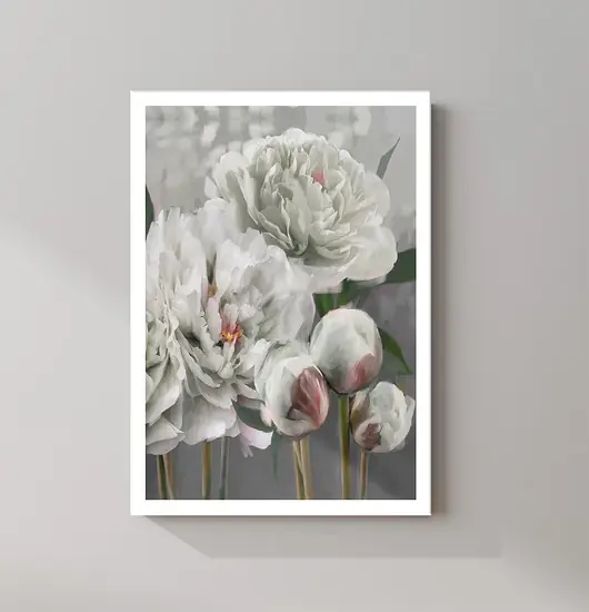 Obraz na płótnie KWIATY PIWONIE 50x70cm Bezpieczna płatność