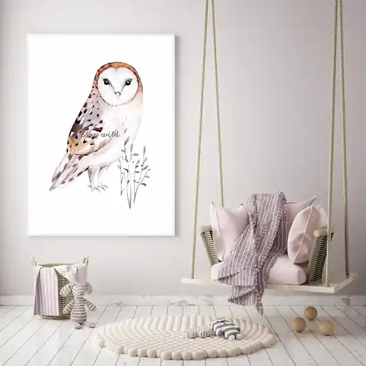 Sprawdź teraz Plakat. Leśne przygody, sowa