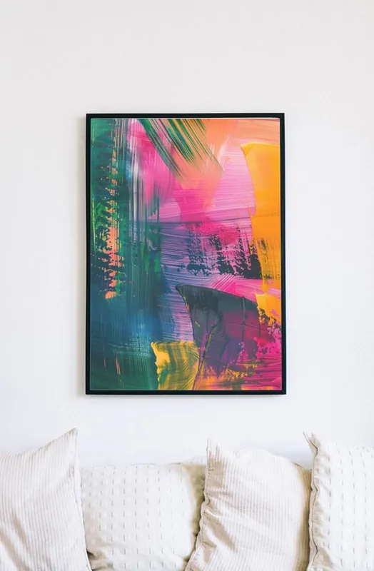 Plakat - Abstract brush 3 Ostatnie sztuki