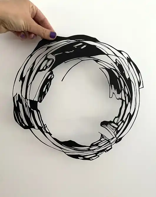 Okazja Black Ring 1 Wycinanka z papieru (bez oprawy)