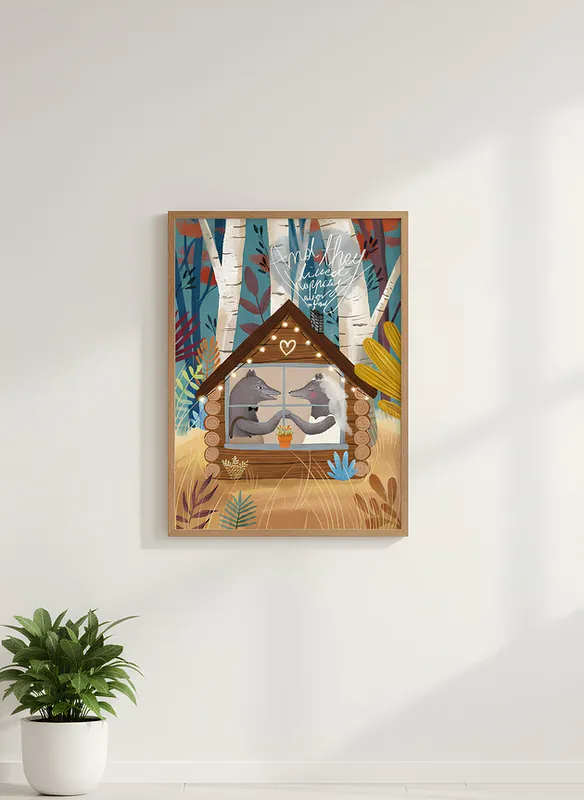 Plakat Wilczy ślub Najlepsza cena