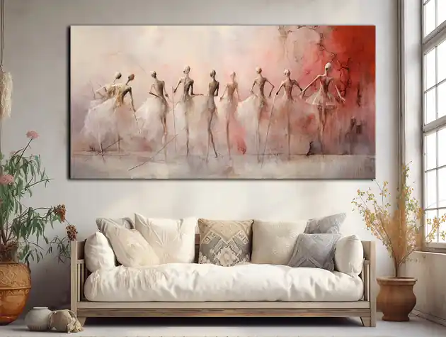Do wyczerpania zapasów Taniec śmierci, Danse Macabre - Plakat - Surrealizm, Impresjonizm, Loft 2