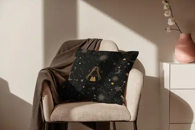Poduszka dekoracyjna - Koziorożec - znak zodiaku Super okazja