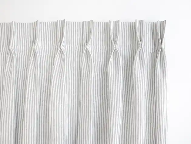 Zasłona na fleksach MEDIUM GRAY STRIPES Oferta limitowana
