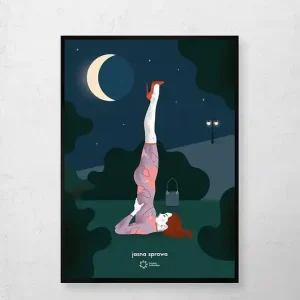 Ostatnie sztuki Jasna sprawa PLAKAT JOGA