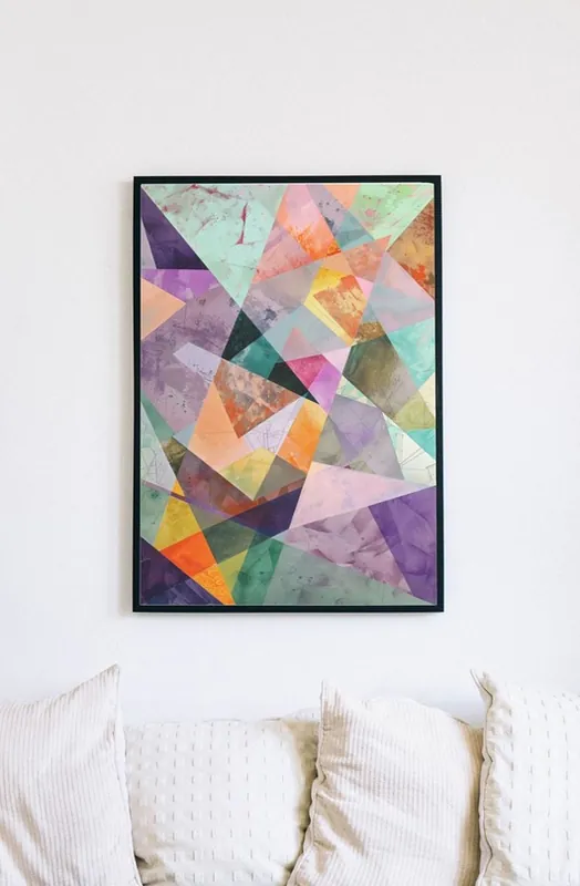 Ekspresowa dostawa Plakat - Abstract shapes 4