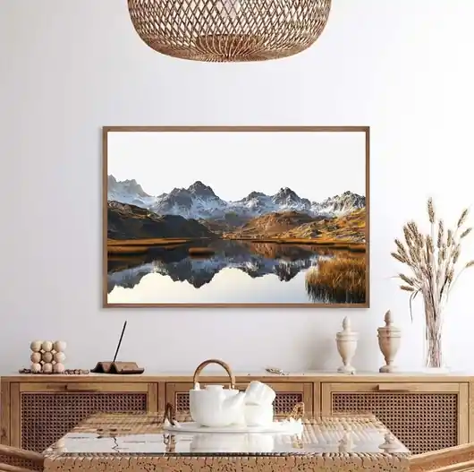 PLAKAT GÓRY zdjęcie górski krajobraz jesienny Wyjątkowa oferta