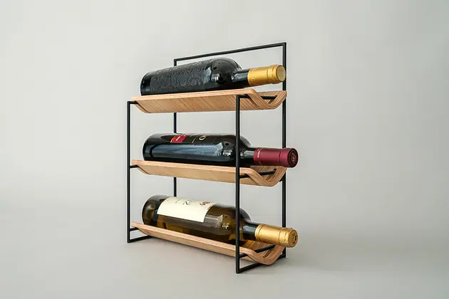 VINKE - półki na wino dąb / wine racks oak Ekspresowa dostawa