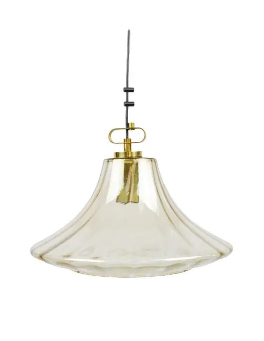 Lampa wisząca Limburg, lata 70 Łatwy zwrot