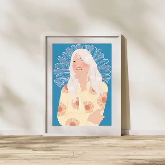 Plakat "Dziewczyna Pop" Premium