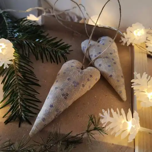 Zawieszki bombki choinkowe serduszka Super okazja