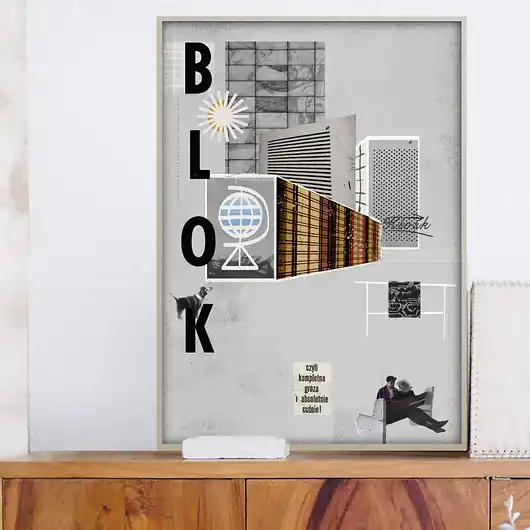 Plakat "BLOK" Rabat