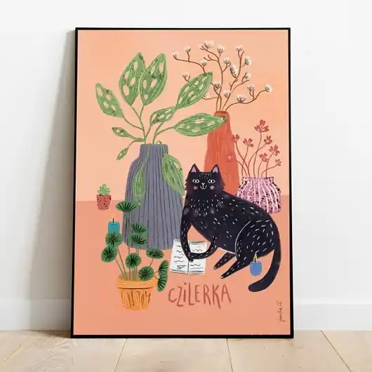 Plakat "Czilerka" Taniej