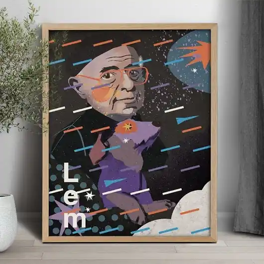 Plakat "Lem i Bej" Wyprzedaż