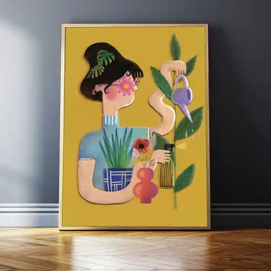 Plakat "Florystka" Nie przegap