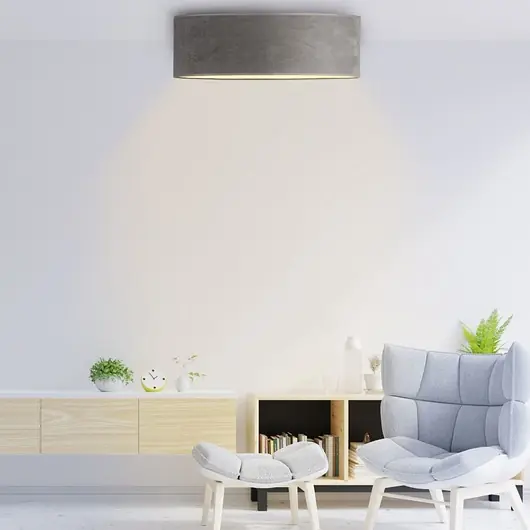 Oferta limitowana Lampa plafonowa MEDINA VELUR - fi 80cm