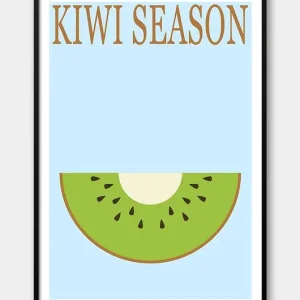 Dostępne od ręki Plakat KIWI - KIWI SEASON- z serii FRUIT SEASON