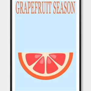 Dodaj do koszyka Plakat Grejpfrut
