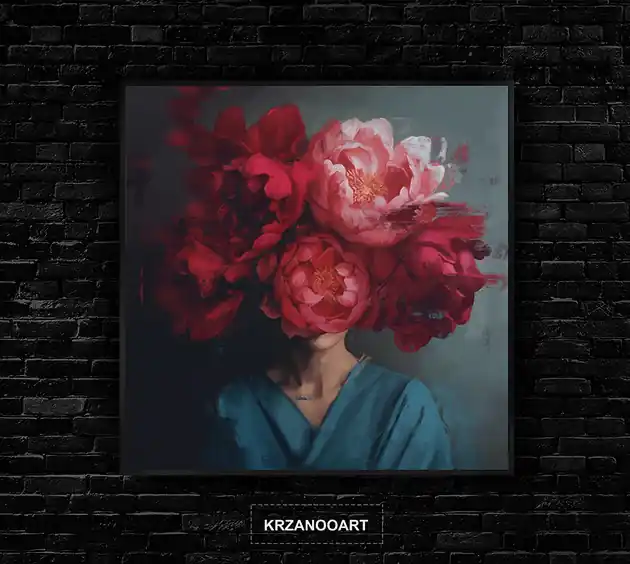 Tylko dziś Obraz na płótnie "Lady Peonia"