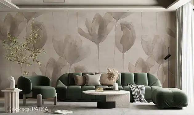 Tapeta - Brown Flowers Sprawdź teraz