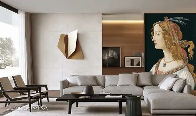 Tapeta - Portret Nimfy - Sandro Botticielli Super okazja