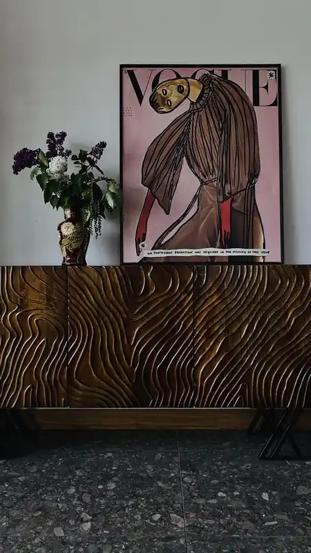 Ostatnie sztuki Vogue - dekoracja ścienna