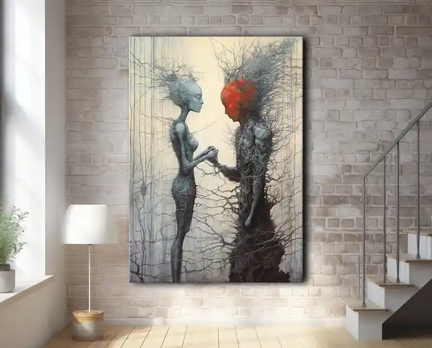 Ekspresowa dostawa Melancholia - Plakat - Impresjonizm, Loft