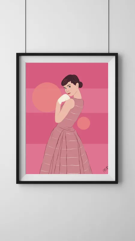 Obniżka ceny Plakat "Audrey 1.0"