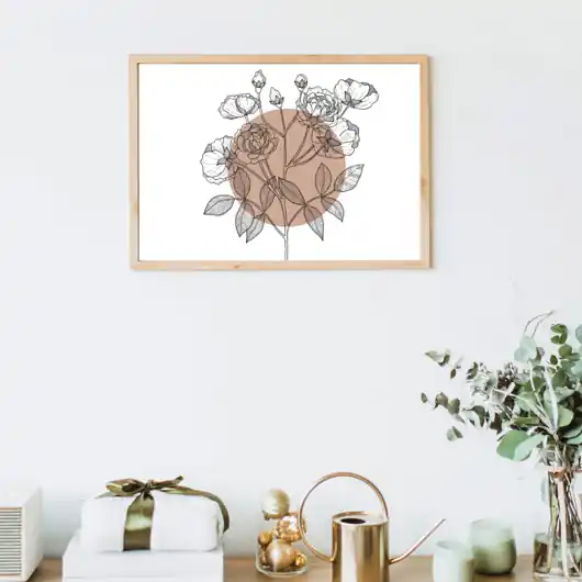 Łatwy zwrot Plakat "Wild Rose"