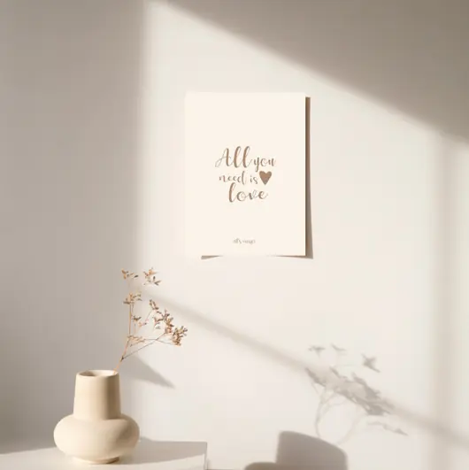 Ekspresowa dostawa Plakat - ALL YOU NEED IS LOVE