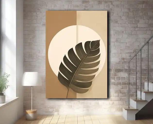 Tropikalne liście - Plakat - Loft, Minimalizm Wyjątkowa oferta