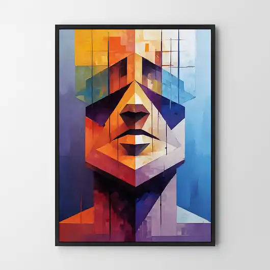 Bezpieczna płatność Plakat Totem abstrakcja