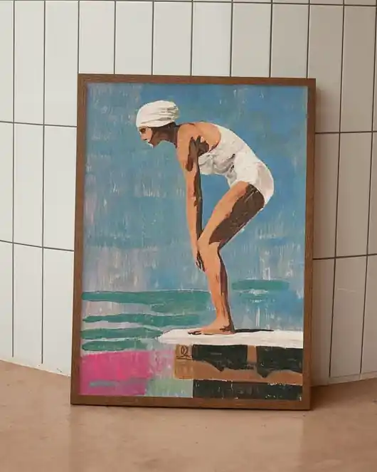 Tani Plakat - Skok do wody