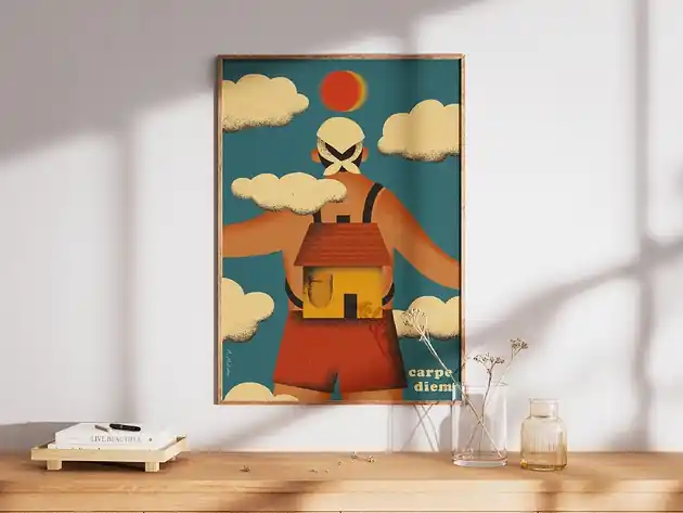 Plakat "Carpe Diem" Dodaj do koszyka