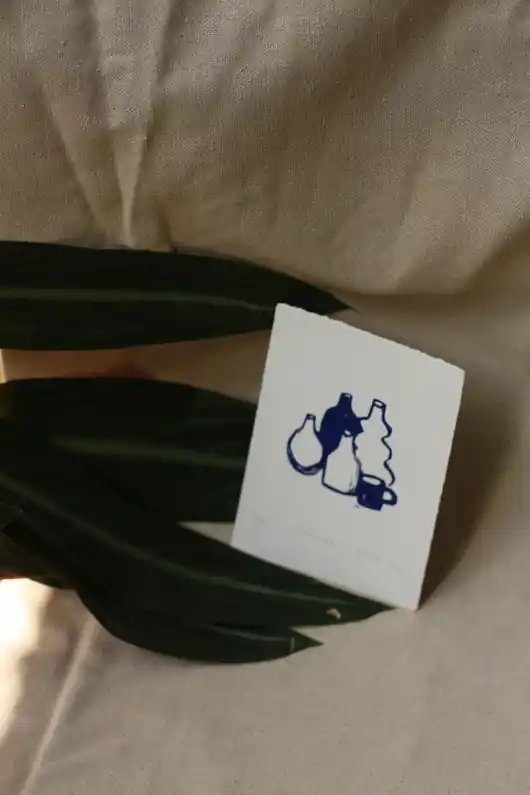 Grafika wazony linoryt / grafika na ścianę Premium
