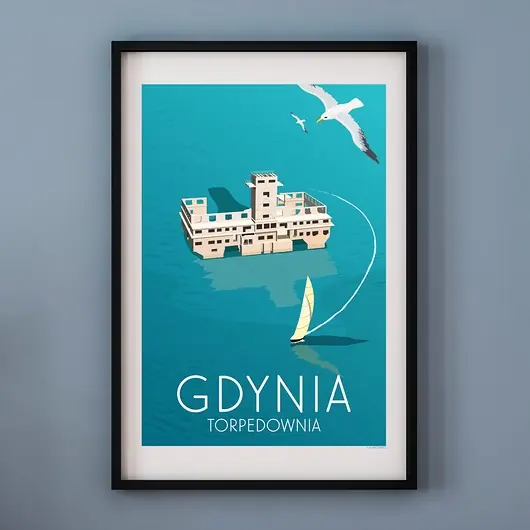 Wyprzedaż Plakat GDYNIA TORPEDOWNIA