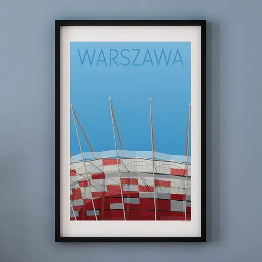 Plakat WARSZAWA Najlepsza cena
