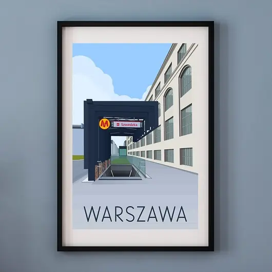 Taniej Plakat WARSZAWA