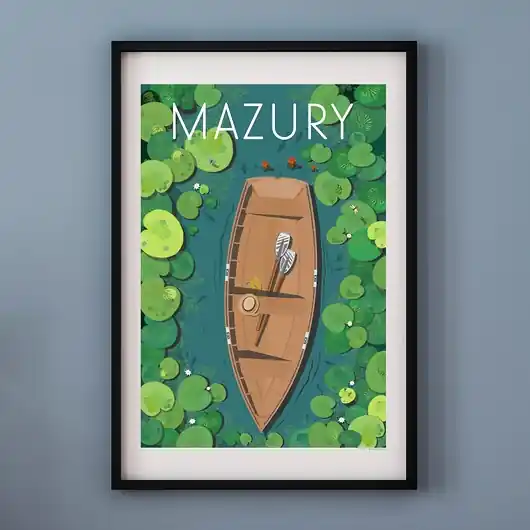 Plakat MAZURY Bezpieczna płatność