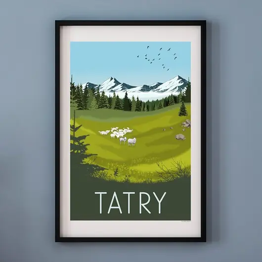 Kup online Plakat TATRY