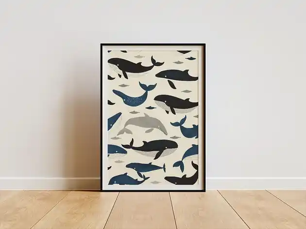 Nowy Plakat - Wielorybki