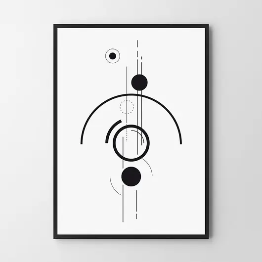 Sprawdź teraz Plakat Geometric circle