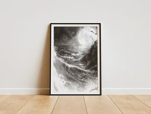 Szybka dostawa Plakat -Ocean view 1