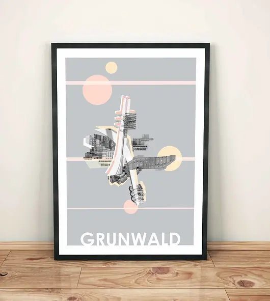 Rabat Plakat Poznań Grunwald
