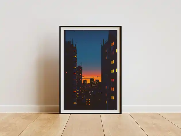 Kup teraz Plakat - Blocks